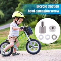 Pet 1 Bộ Xe Đạp Xe Kéo Đầu Vít Nối Dài Chống Rỉ Dễ Dàng Lắp Đặt Rộng Nhỏ Gọn Đa Năng Xe Đạp Xe Kéo Ly Hợp Bộ Chuyển Đổi Bu Lông