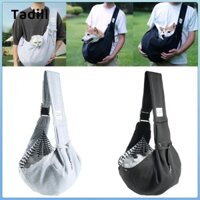 Pet Carrier Reversible Thoải Mái Polyester Kitty Thỏ Túi Xách Chó Mèo Túi Đeo Vai Cho Công Viên Đi Bộ Du Lịch