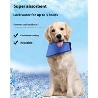 Pet cooling scarf, summer cooling ice pad, heatstroke prevention dog ice bag collar, pet supplies