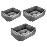 Pet Couch Cat Calming Soft Sleeping Kennel Chống Trơn Trượt Có Thể Giặt Được Thu Đông Thú Cưng Đệm Giường Thú Cưng Cho Chó Mèo Con