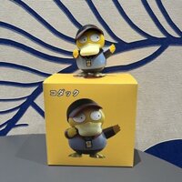 Pet Elf Courier Psyduck Trang trí thủ công Bao Ke Meng Model 8cm Trang trí xe hơi