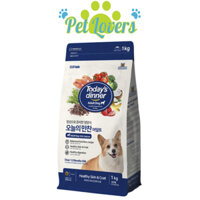 Pet Lovers - Thức ăn hạt Today’s Dinner chó trưởng thành cá hồi 1kg