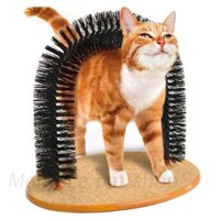 Pet Self-Service Arched Hair Rubber Animal Hair Brush, Hair Rubber, Cat Scratch Cat Toy