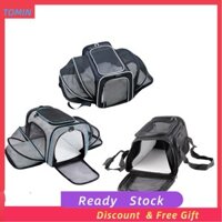 Pet Travel Carrier  Lightweight Large Space Breathable Mesh Cat Multipurpose for Outdoor