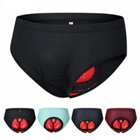 Pete Đi Xe Đạp Quần Lót Nhanh Khô Thoải Mái Ẩm Xẻng Co Giãn Eo Làm Dày Tấm Silicon Thiết Kế Lưới Xe Đạp Quần Đùi Đi Xe Đạp