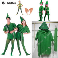 Peter Pan Trang Phục Dành Cho Người Lớn Nam Nữ Cổ Tích Truyện Hoàng Tử Đầm Tất Tai Cho Trẻ Em Bé Trai Cô Gái Halloween Carvinal Cosplay