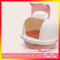 [pet]Nhà Vệ Sinh Cho Mèo - Hàng Đẹp kèm xẻng xúc cát #Tintin Pet Store