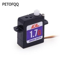 Petofq Micro Digital Servo, Động cơ Servo siêu nhỏ kỹ thuật số 1.7g C017CLS, Đầu nối JST Mini siêu Nano điện áp thấp bền cho đồ chơi ô tô máy bay RC