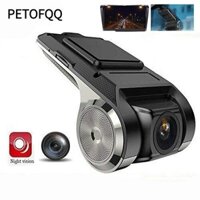 Petofqq Dash Cam Tầm nhìn ban đêm hữu ích Dashcam DVR Video điện tử