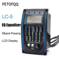 Petofqq LC-5 Hộp Pin Đa Năng Bộ Phận Đàn Guitar EQ Equalizer
