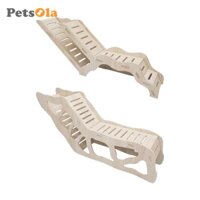 PETSOLA Thang Gỗ Đồ Chơi Cho Chuột Hamster Leo Trèo