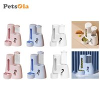 Petsola Tự Động Hamster Ăn Thực Phẩm Đựng Hamster Bình Nước Đa Năng Trong Suốt Nhẹ Bát Ăn Cho Ferrets