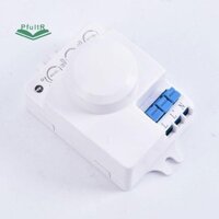 [Pfultr] Công tắc cảm biến lò vi sóng 5,8ghz HF 220V LED Cảm biến chuyển động Radar 360 độ [MỚI]