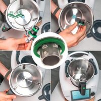 [Pfultr] Dành Cho Máy Trộn Thermomix Đầu Cắt Nắp Xoay Lưỡi Xay Sinh Tố Thay Thế Cắm Nút Chặn [MỚI]