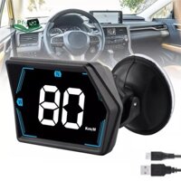 [Pfultr] Phụ kiện ô tô báo động quá tốc độ G20 cho ô tô Xe tải Xe buýt GPS kỹ thuật số La bàn Đồng hồ tốc độ Phông chữ lớn Đầu lên Màn hình ô tô HUD [MỚI]