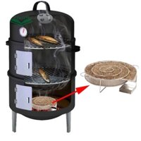 [Pfultr] r Dụng cụ nấu ăn nóng bụi gỗ Máy tạo lạnh r Cá xông khói cá hồi Dụng cụ BBQ bằng gỗ Mini [MỚI]