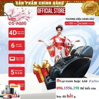 ~P&G Ghế massage Okinawa A200, 4D, 12 bài tập, điều khiển tiếng Việt, ốp nhựa -