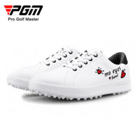[Pgm] Giày Golf Nữ Chống Thấm Nước Phiên Bản Hàn Quốc Giày Trắng Phù Hợp Mềm Thoáng Khí XZ111 Huấn Luyện