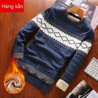 PH04 Áo len lót nỉ siêu ấm hoạ tiết thổ cẩm hàng QCCC