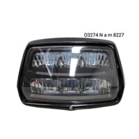 Pha chóa đèn trước led 2 tầng xe DREAM, EX5....