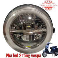 pha (choá) đèn xe điện vecpa  (vespa) đèn led 2 tầng hàng đẹp chất lượng cao