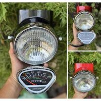 Pha đèn 67, hàng gia công. Dành cho các dòng xe 67, 68, CD, CL...(Có đồng hồ)