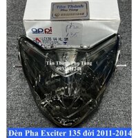 Pha đèn Appi Exciter 135 2011-2014 - Màu Khói hàng Malai TanthanhPT