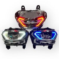 Pha Đèn, Chóa Đèn Led Bi Cầu Exciter 155 Viềng Đèn Led HighLight Lắp Đặt Như Zin