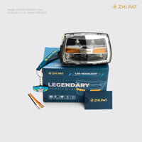 Pha đèn Dream Zhipat 2 tầng có viền Led Demi siêu sáng, nhẹ điện, dễ dàng lắp đặt, sản phẩm bảo hành 1 đổi 1