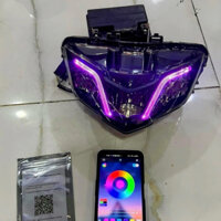 Pha đèn Lativo Ex150 2019 Malaysia Dùng App Để Chuyển Màu