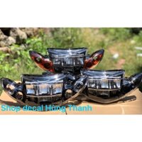 Pha đèn led 2 tầng sirius gắn cho si50-110( gắn ốp sihello)