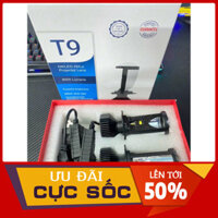 Pha đèn LED chiếu sáng Bi Cầu Mini xe máy moto T9 Bản thời thượng 2024 Có Ốc Chỉnh Chân h4 ( Giá 1 Đèn BH : 24 Tháng ) [