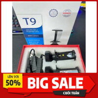 Pha đèn LED chiếu sáng Bi Cầu Ô Tô, Mô Tô, mô tô Mini xe gắn máy T9 Bản thời thượng 2024 Có Ốc Chỉnh Chân h4 ( Giá 1 Đèn