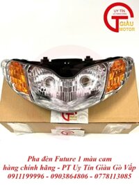 Pha Đèn Trước Future 1 Màu Cam Chính Hãng