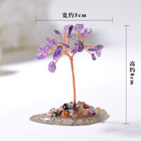 Pha Lê Cây May Mắn Pha Lê Tự Nhiên Cây Chúc Phòng Khách Lối Vào Bàn Mini Đơn Giản Trang Trí Hiện Đại Trang Trí