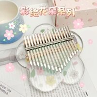 Pha Lê Trong Suốt Ngón Tay Cái Piano Kalimba 21-Tone Trẻ Em Bé Gái 17-Tone Di Động Người Mới Bắt Đầu Ngón Tay Influencer Piano❤2.27❤
