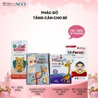 Phác đồ tăng cân cho trẻ trên 18 tháng tuổi