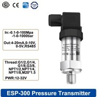 Phạm vi phát áp suất -1-0-1000bar 4-20ma 0-10V RS485 Bình chứa nước Dầu khí G1 / 4 Cảm biến áp suất