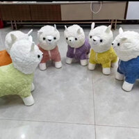 Phân Alpaca Đồ chơi sang trọng Búp bê gia đình