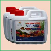 Phân Bánh Dầu Đậu Phộng Dạng Lỏng Vif Mix Lavamix Chai 1 Lít