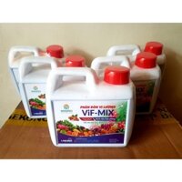 Phân Bánh Dầu Đậu Phộng Dạng Lỏng Vif Mix Lavamix 1 lít - Chứa hàm lượng khoáng, vitamin cùng với hàm lượng đạm cao