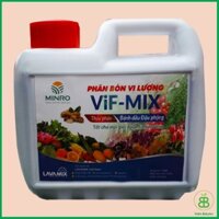 Phân Bánh Dầu Đậu Phộng Thủy Phân Chai 1L Giàu Dinh Đạm và acid amin