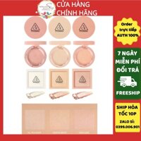 Phấn bắt sáng 3CE Glow Beam Highlighter - 3CE Face Highlighter hộp vuông hộp tròn siêu sáng, mềm mịn và lâu trôi