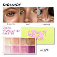 Phấn bắt sáng Highlight dạng kem Lakerain 8 màu