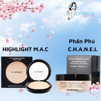 Phấn bắt sáng Mac Extra Dimension Skinfinish màu Double-Gleam, Phấn phủ bột Chanel_Highlight Mac Full Size Chính Hãng