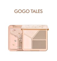 Phấn Bắt Sáng, Tạo Khối GOGO TALES 4 Ô Light Shadow Flawless Highlight Contouring Palette