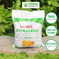 Phân bò khô hoai mục hữu cơ đã qua xử lý Lavamix (0.8-2kg)