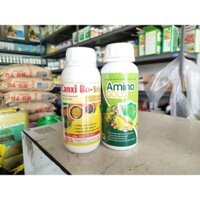 Phân bón Amino gold + Canxi bo sữa chống rụng hoa và trái non, lớn trái, tròn trái. 400L