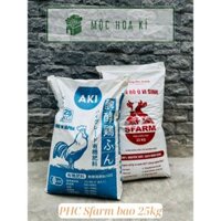 Phân bón bao 25kg SFARM các loại  Phân trùn quế PB01 / Gà AKI / Phân bò ủ vi sinh