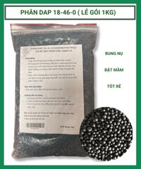 Phân bón DAP (18-46-0)- 1kg Thích Hợp Với Mọi Loại Cây Trồng